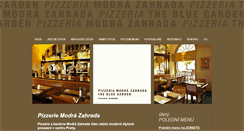 Desktop Screenshot of modrazahrada.cz
